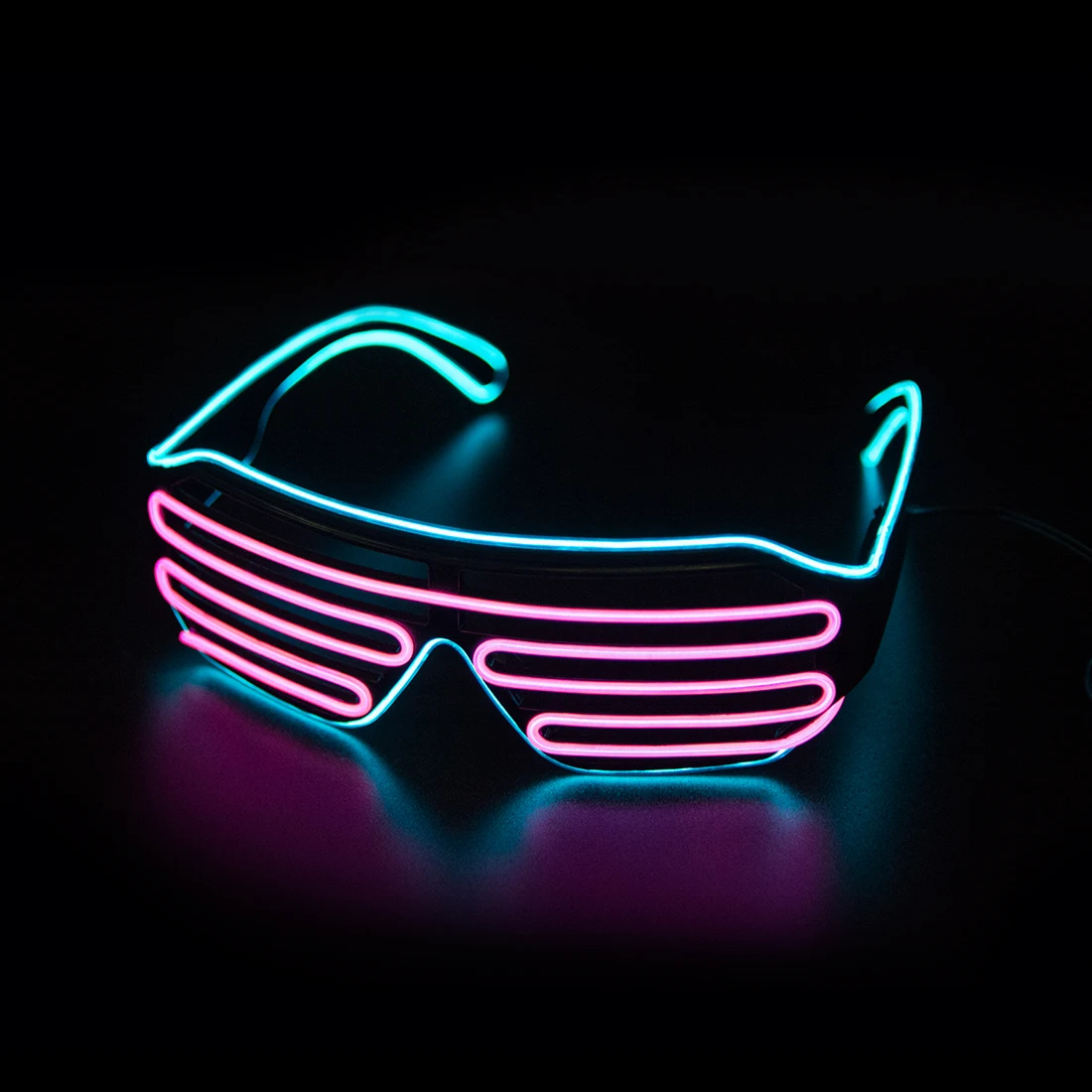 Glow In The Dark Party Glasses - LED متوهجة نظارات Gafas مضيئة Bril