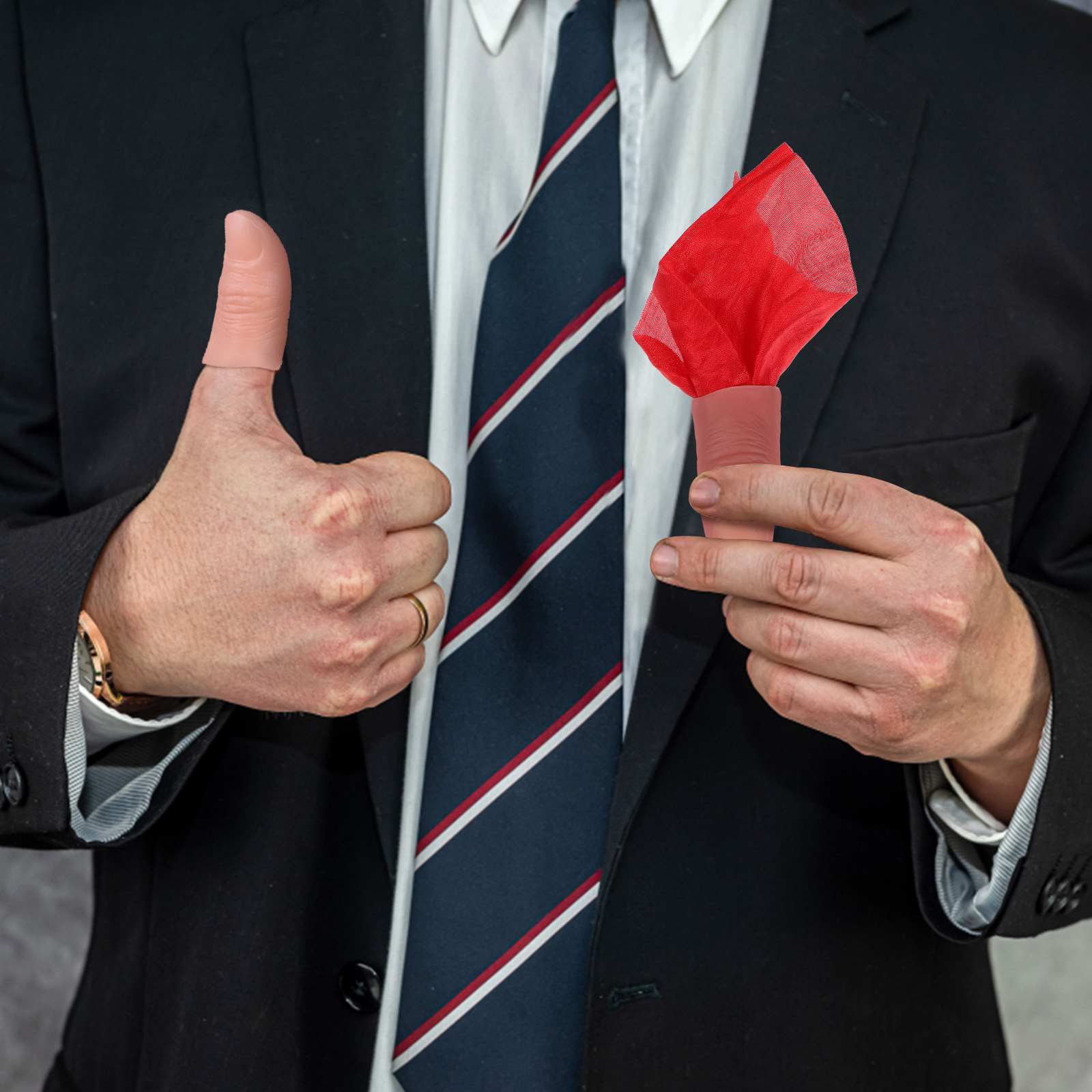 Thumb Tip Magic Trick Set - أغطية أصابع سحرية 6 مجموعات من