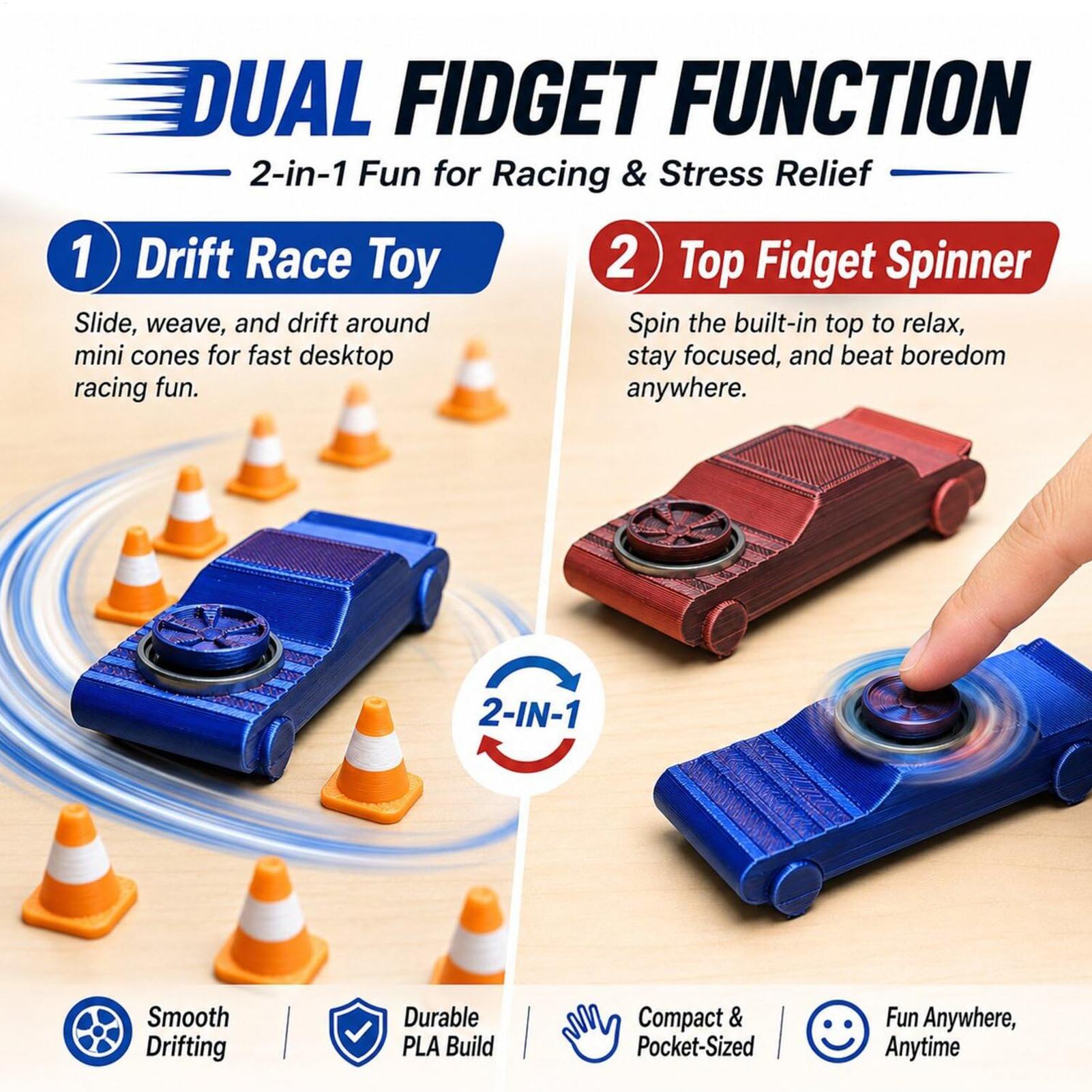 سيارة سباق صغيرة محمولة، لعبة  - مراجعة Novelty Gifts وسعره