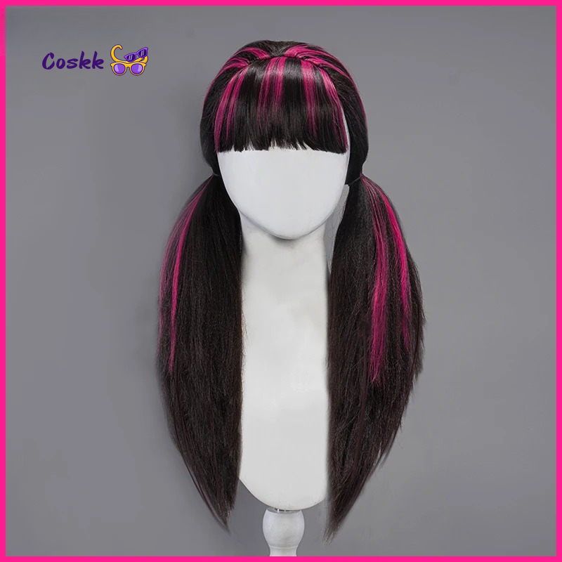 شعر مستعار طويل بطول 60 سم بال - مراجعة Anime Cosplay Wig Heat Resistant وسعره