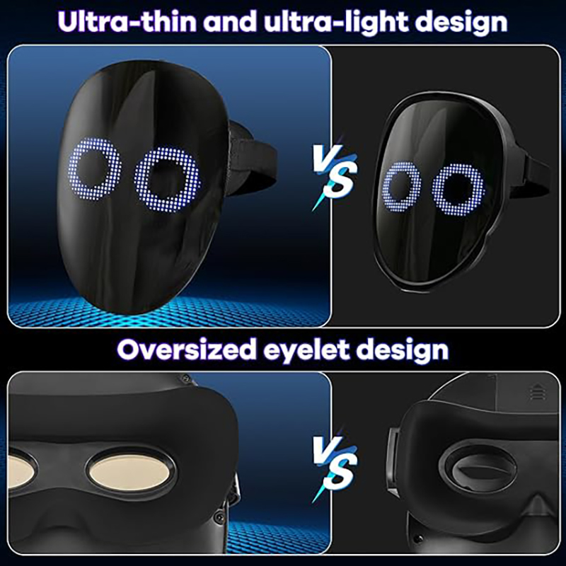 قناع LED مع مستشعر إيماءات الت - مراجعة Led Purge Mask Halloween وسعره