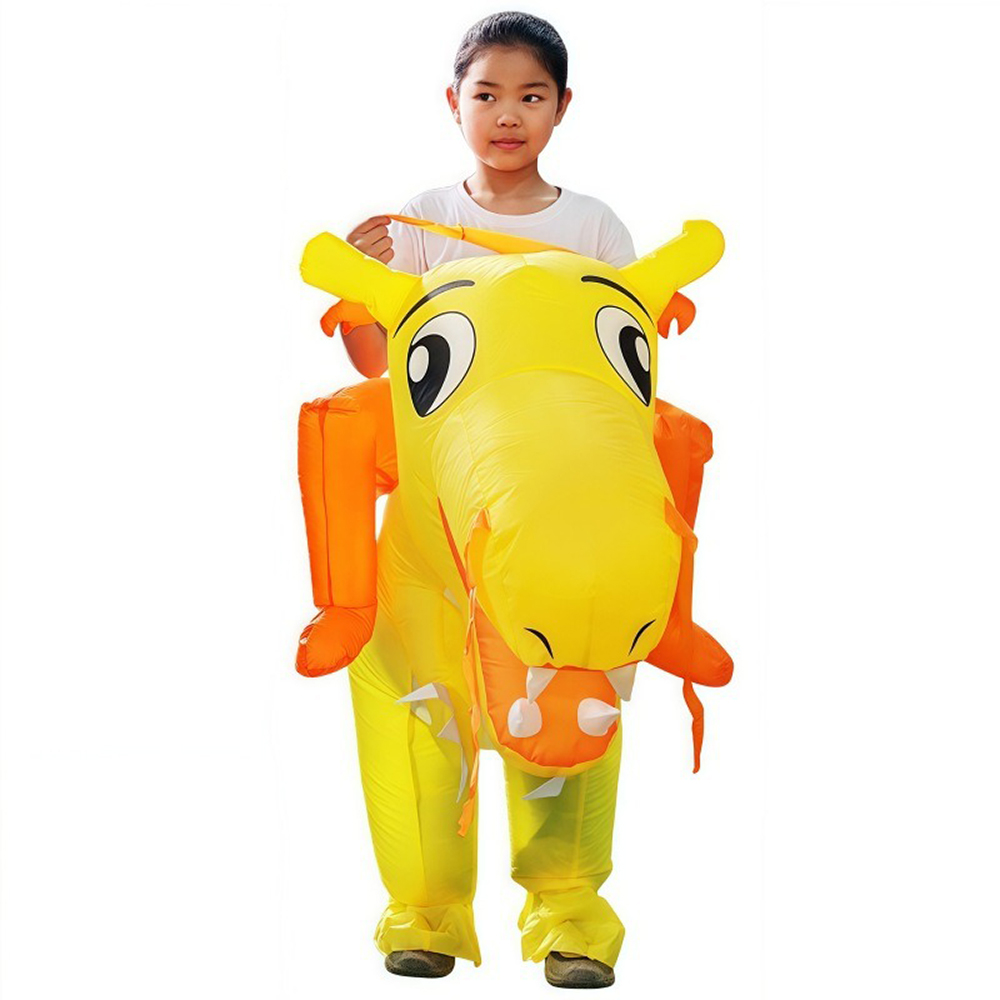بدلة ديناصور قابلة للنفخ للأطف - مراجعة Inflatable Dinosaur Costume Adult وسعره