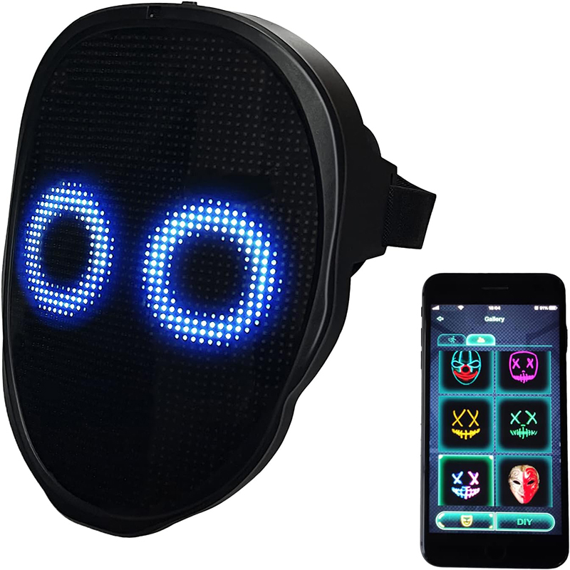 قناع إضاءة LED للحفلات، قناع ت - مراجعة Led Purge Mask Halloween وسعره