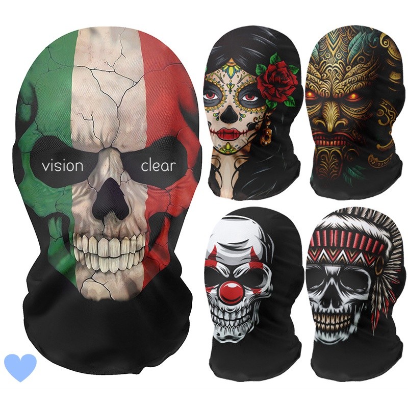 الهيكل العظمي كامل الوجه أزياء - مراجعة Led Purge Mask Halloween وسعره