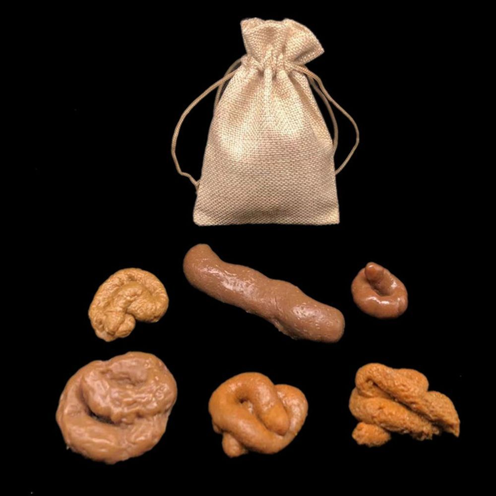 6 قطع من Turd Tricky Fool's Ho - مراجعة Fake Poop Gag Gift وسعره