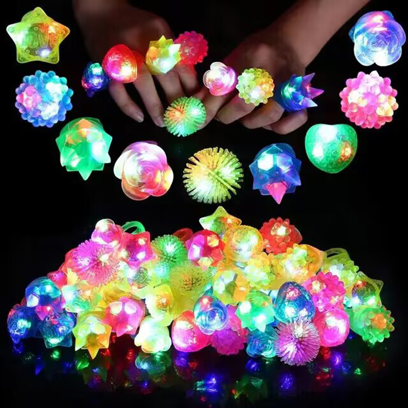 20/30/50 قطعة حلقات متوهجة مصب - مراجعة Glow In The Dark Party Glasses وسعره