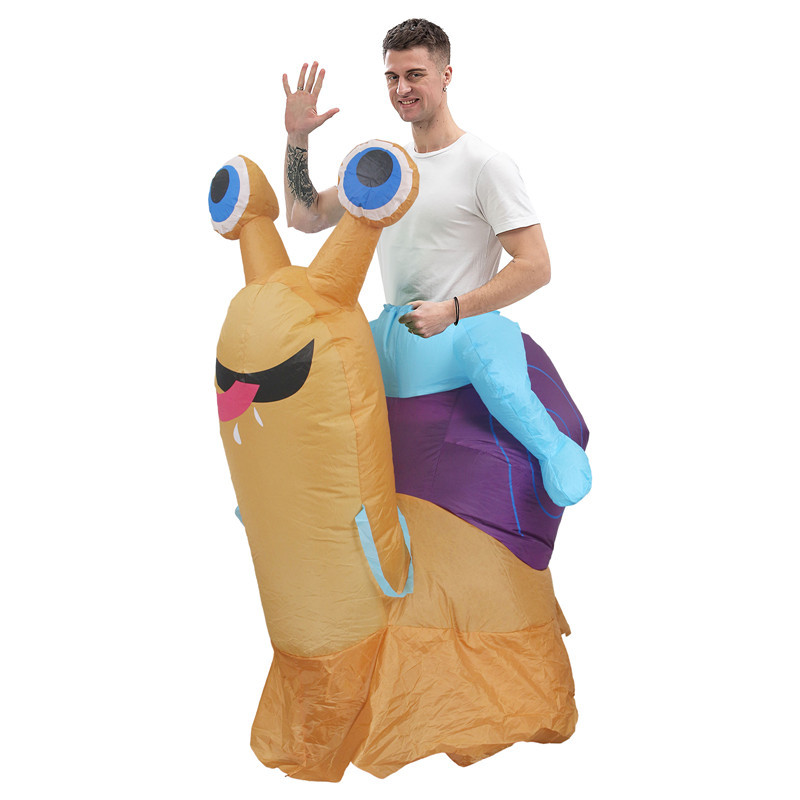 أزياء قابلة للنفخ على شكل حلزو - مراجعة Costumes وسعره