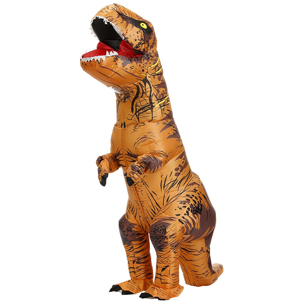أزياء شخصيات الديناصورات للبال - مراجعة Inflatable Dinosaur Costume Adult وسعره