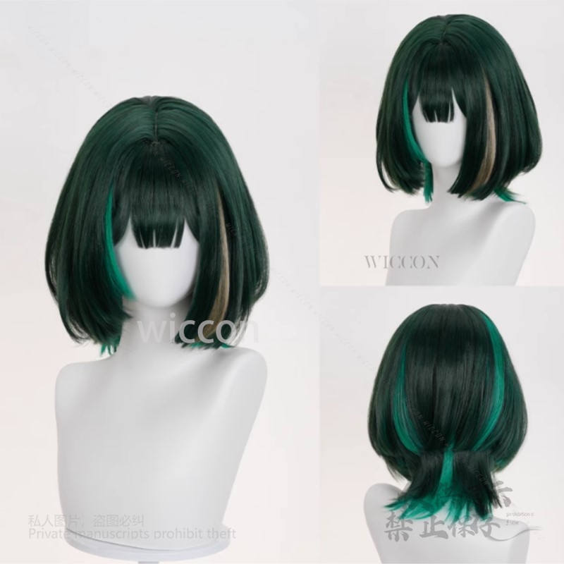 أنيمي لعبة Genshin تأثير جديد  - مراجعة Anime Cosplay Wig Heat Resistant وسعره
